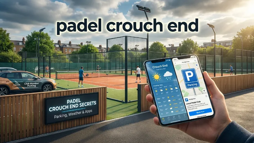 Don't book a court until you read this! The essential guide to padel crouch end: hidden parking rules, weather policies, and expert local advice.