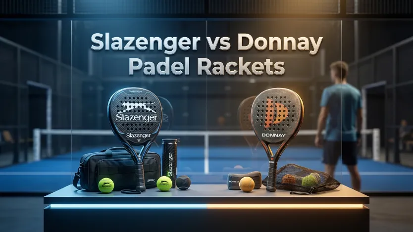 Don't buy a Sports Direct deal until you read our Slazenger vs Donnay Padel Rackets face-off. Technical specs, winter performance, and the best beginner picks.
