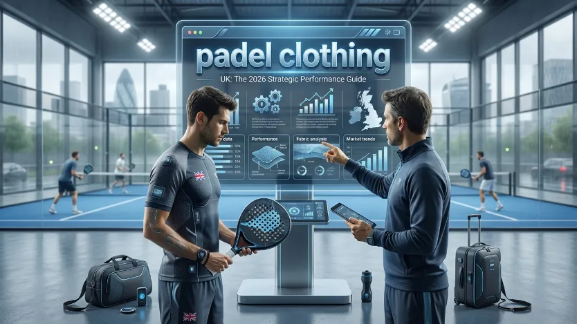 Elevate your game with the ultimate guide to padel clothing in the UK. Discover technical fabrics, "Club de Padel" style, and pro tips to dominate the court.