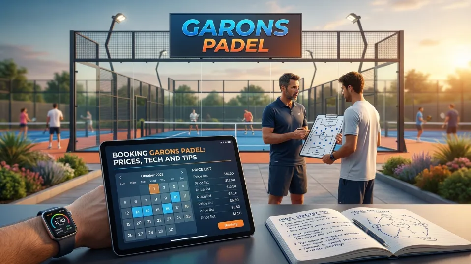 Master the glass at garons padel. Explore professional covered courts and exclusive memberships at the heart of Garon Park’s sports village.