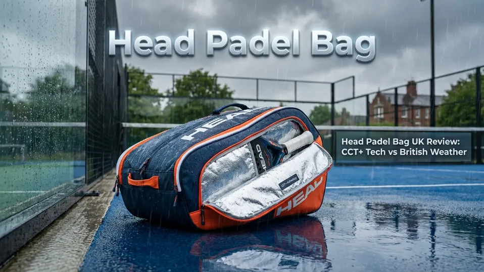 Looking for the best head padel bag UK? Protect your racket from dampness with CCT+ technology. Compare Pro, Tour, and Base series in our expert guide.