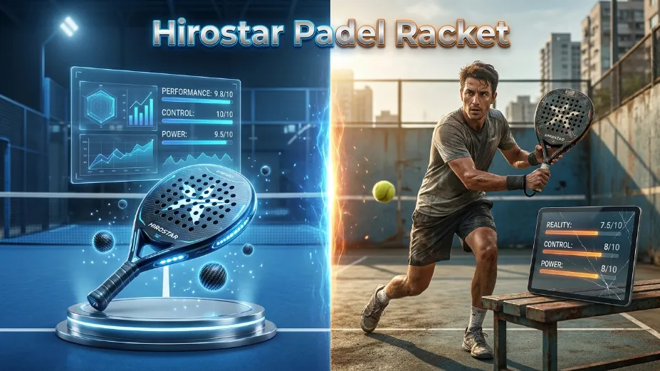 Is the hirostar padel racket worth the premium? Discover the brutal truth about its 24K carbon weave, sweet spot, and UK outdoor performance.