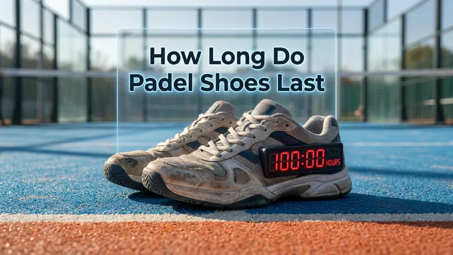 الوصف: Wondering how long do padel shoes last? Discover the 100-hour rule, signs of internal wear, and how the UK climate affects your grip and injury risk.