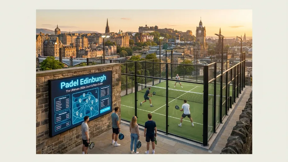 Discover the best padel Edinburgh venues for 2026. Compare court rates, booking apps, and local social groups in our ultimate expert guide. Book your court now!