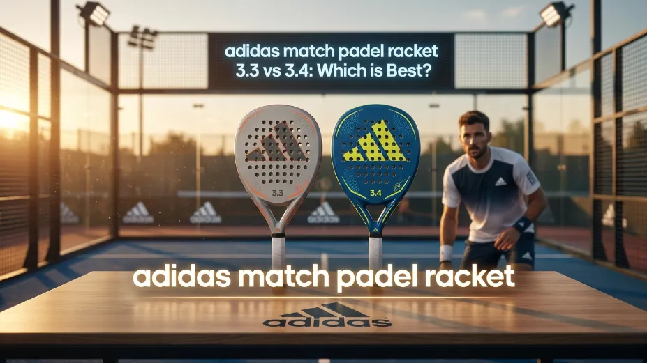 Master the court with the adidas match padel racket. Discover the 3.3, 3.4, and Light models in our expert UK guide. Win your first club matches today