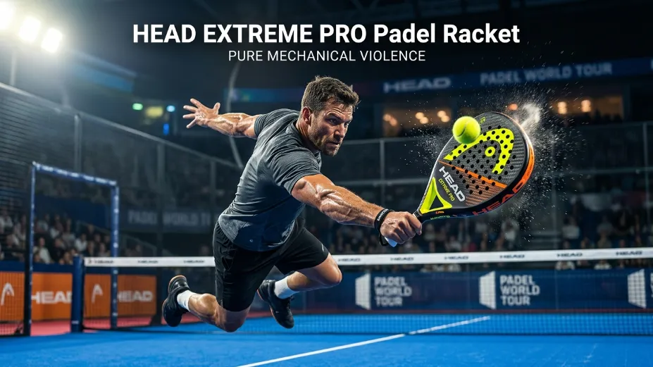 Dominate fast UK courts. Discover if the HEAD EXTREME PRO Padel Racket delivers genuine mechanical violence or just clever marketing. Read our winter test!