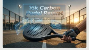 Dominate the court. Discover how a 16k carbon padel racket transforms your power, control, and performance in harsh UK weather conditions. Read our guide.