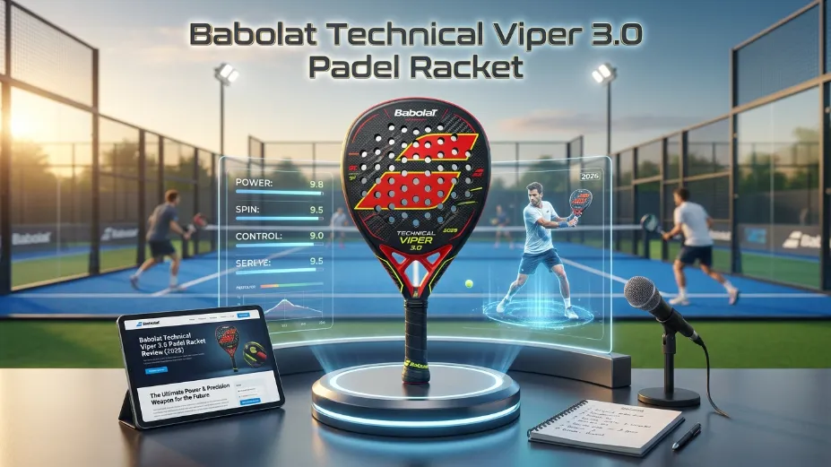 Want ultimate power? Our Babolat Technical Viper 3.0 Padel Racket review dissects its specs, UK pricing, and hidden design flaws. Don't buy blindly!