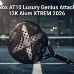 Want raw power without elbow strain? Read our Nox AT10 Luxury Genius Attack 12K Alum XTREM 2026 review to unlock tour-grade indoor performance.
