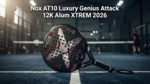 Want raw power without elbow strain? Read our Nox AT10 Luxury Genius Attack 12K Alum XTREM 2026 review to unlock tour-grade indoor performance.