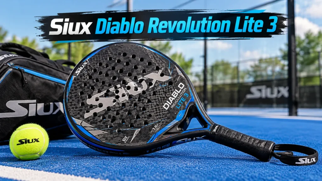 Is the siux diablo revolution lite 3 the ultimate padel racket? Read our in-depth UK review to explore its 12K carbon power and hybrid control.