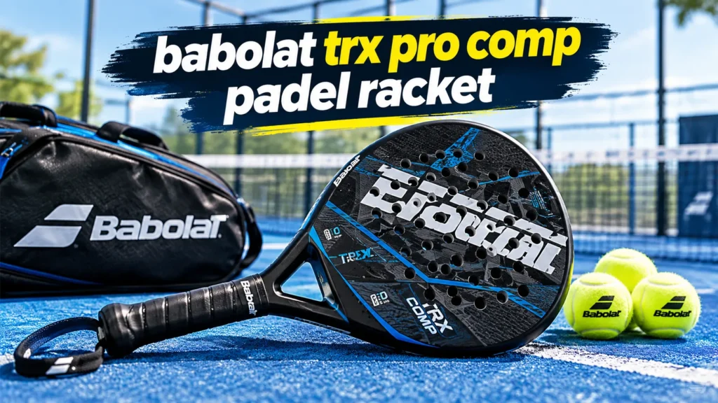 Is the babolat trx pro comp padel racket worth it? Uncover the true power of this £89.99 ultra-lightweight 335g exclusive. Perfect for UK intermediate play