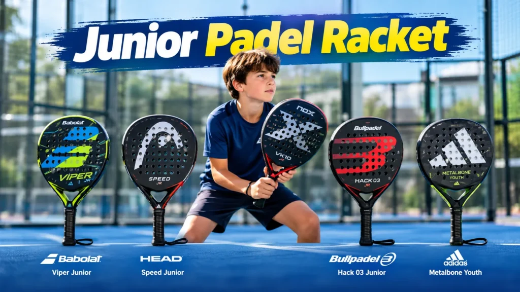 Stop buying adult gear for kids! Discover the best junior padel racket for your child's age, ensuring court comfort and boosting their game in the UK.