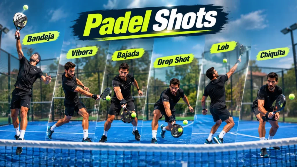 Want to win more matches? Learn the tactical secrets behind the most effective padel shots. Master the bandeja, víbora, and lob to elevate your game today.