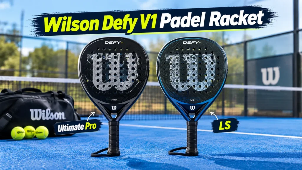 Uncover the power of the wilson defy v1 padel racket. Compare Pro, Standard, and LS models to dominate your next match across UK courts